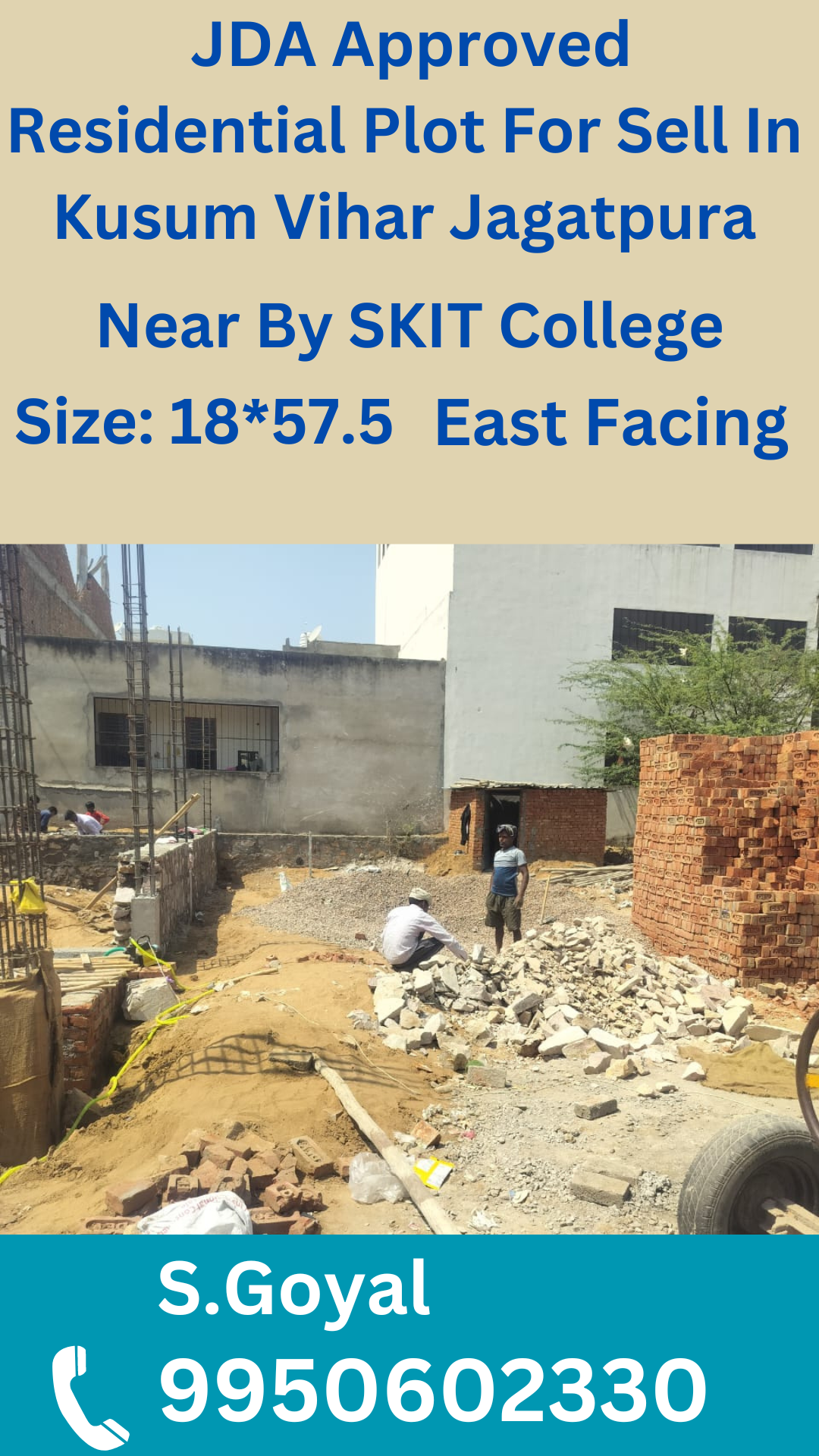 JDA Approved Residential Plot For Sale in Jagatpura Jaipur-Jagatpura-Jaipur